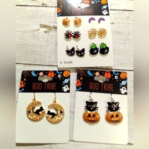 🎃HALLOWEEN EARRINGS SET NEW JEWELRY HOLIDAY COSTUME ACCESSORIES